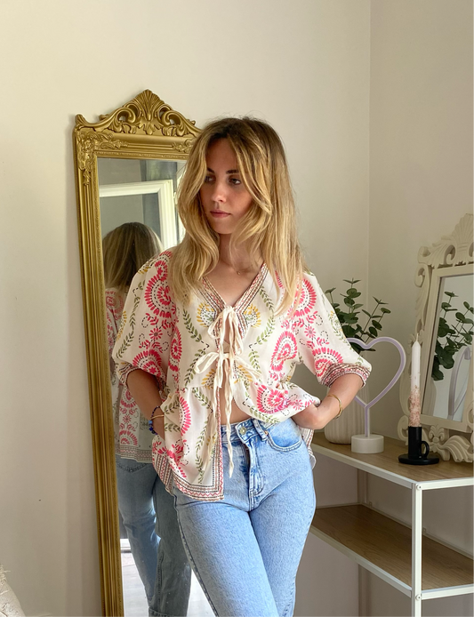 Blouse Brodée Line